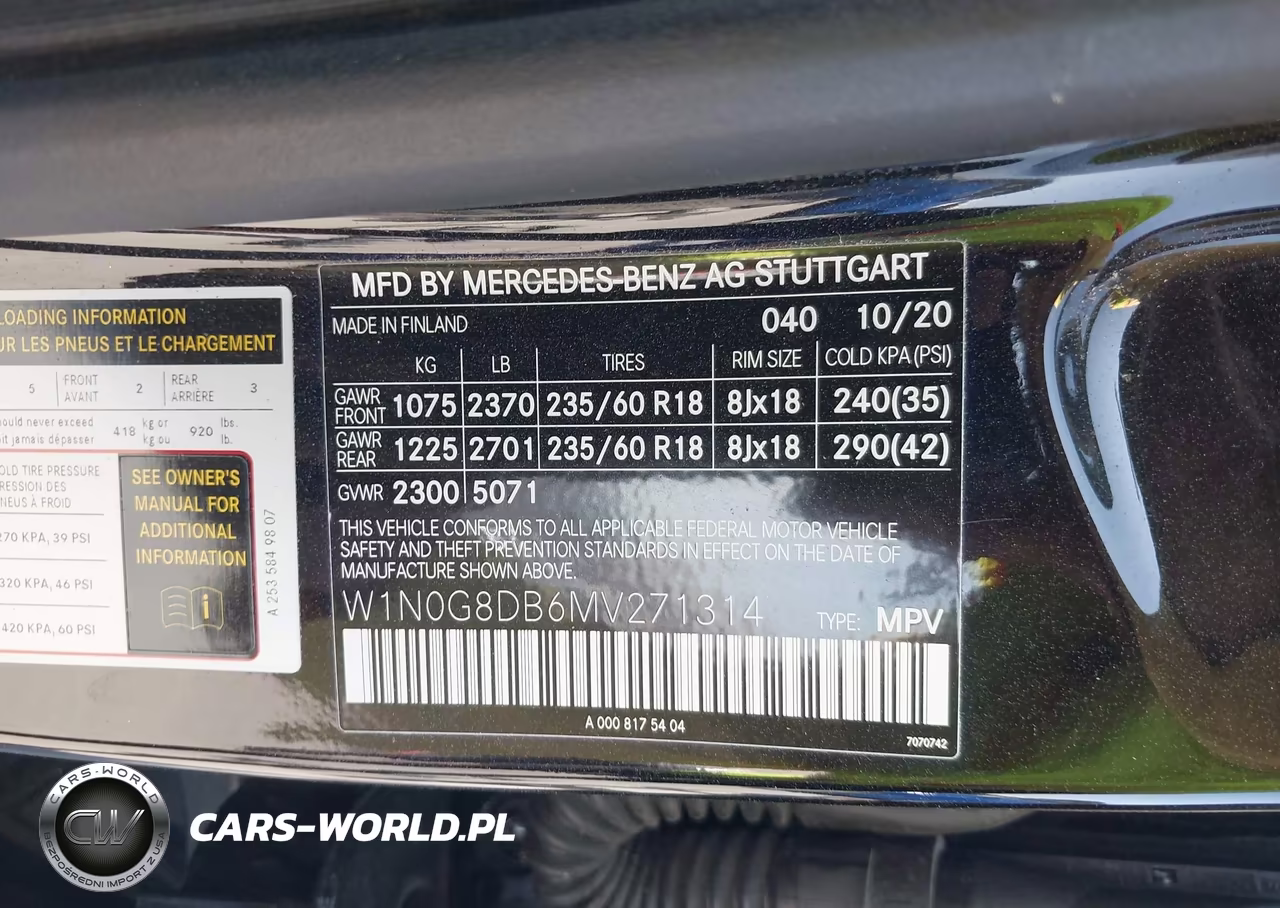 2021 Mercedes-Benz Glc 300 Suv VIN:W1N0G8DB6MV271314 - 9