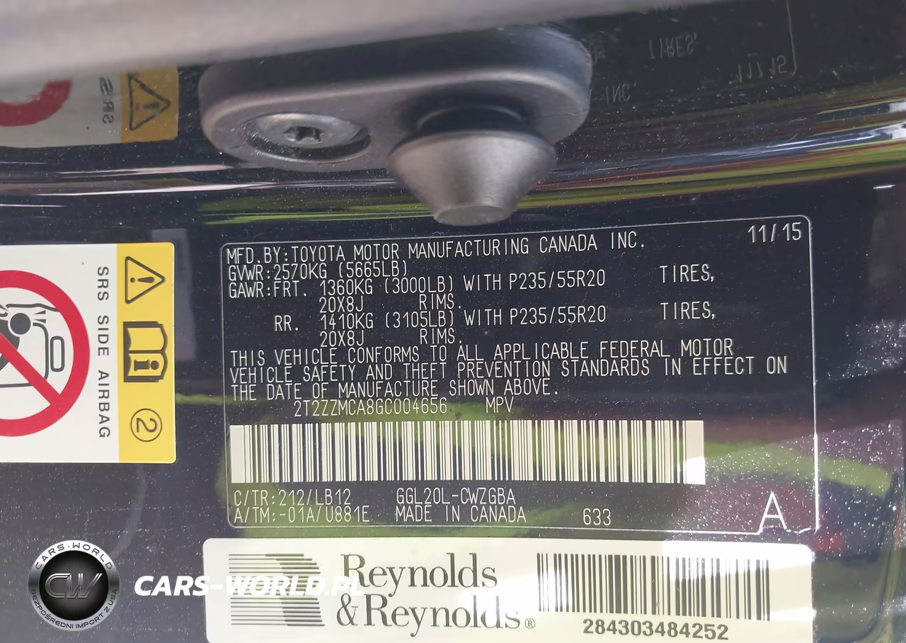 2016 Lexus Rx 350 VIN:2T2ZZMCA8GC004656 - 9