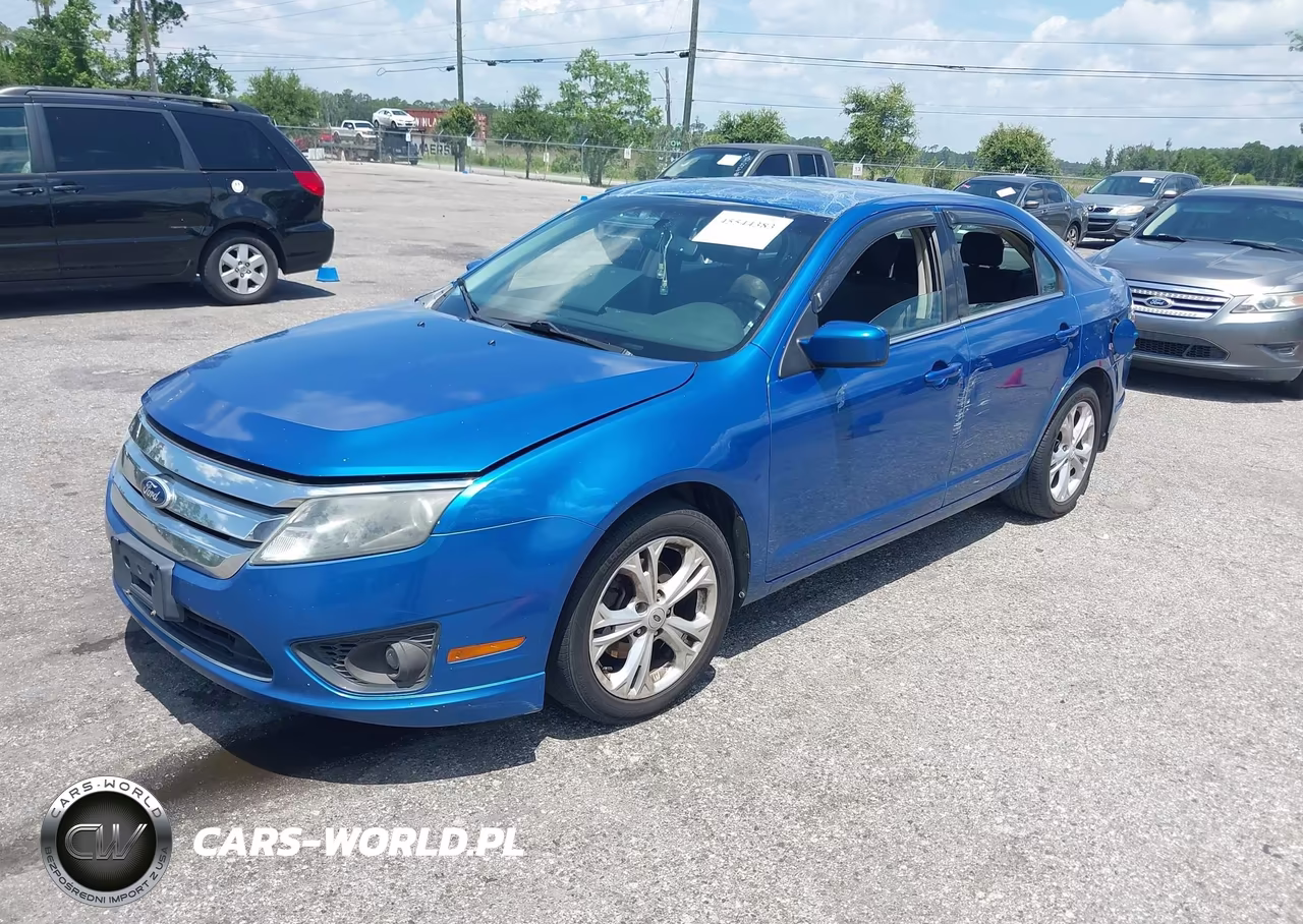 2012 Ford Fusion Se VIN:3FAHP0HAXCR388733 - 2