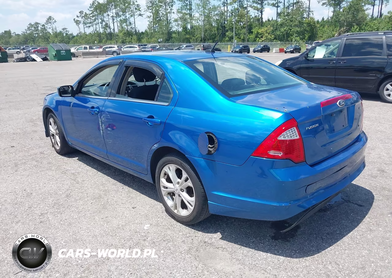 2012 Ford Fusion Se VIN:3FAHP0HAXCR388733 - 3
