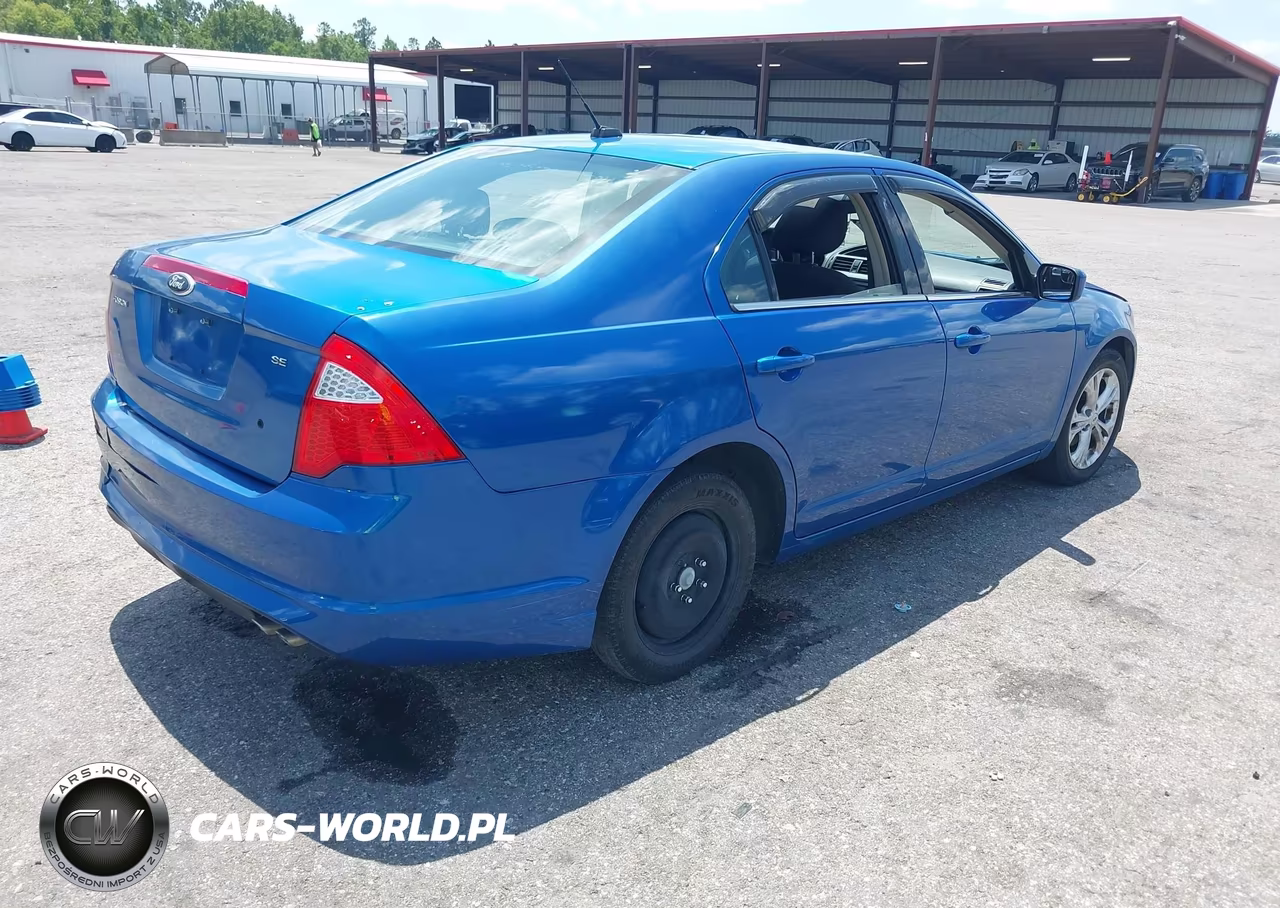 2012 Ford Fusion Se VIN:3FAHP0HAXCR388733 - 4