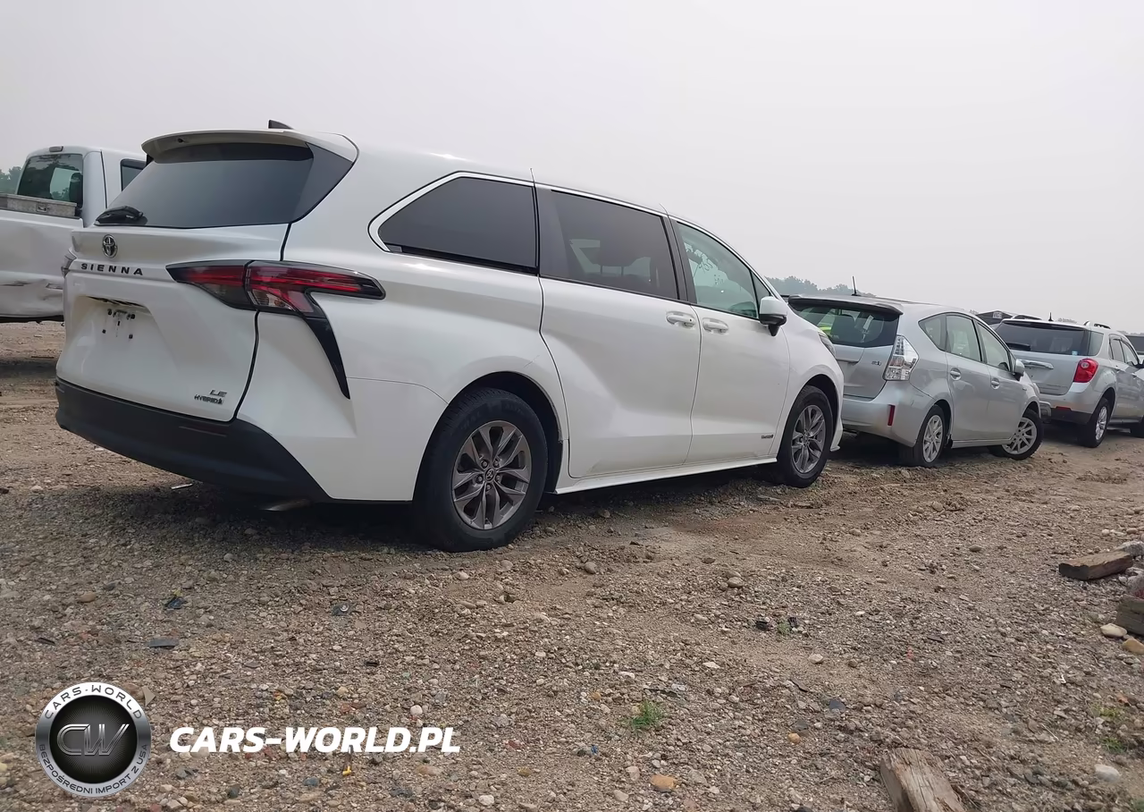 2021 Toyota Sienna Le VIN:5TDKRKEC7MS045811 - 4