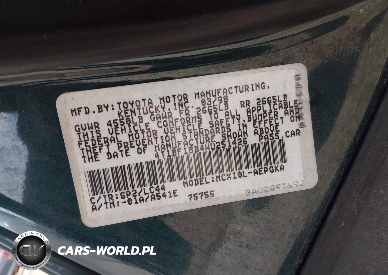 1998 Toyota Avalon Xls VIN:4T1BF18B4WU251426 - 9