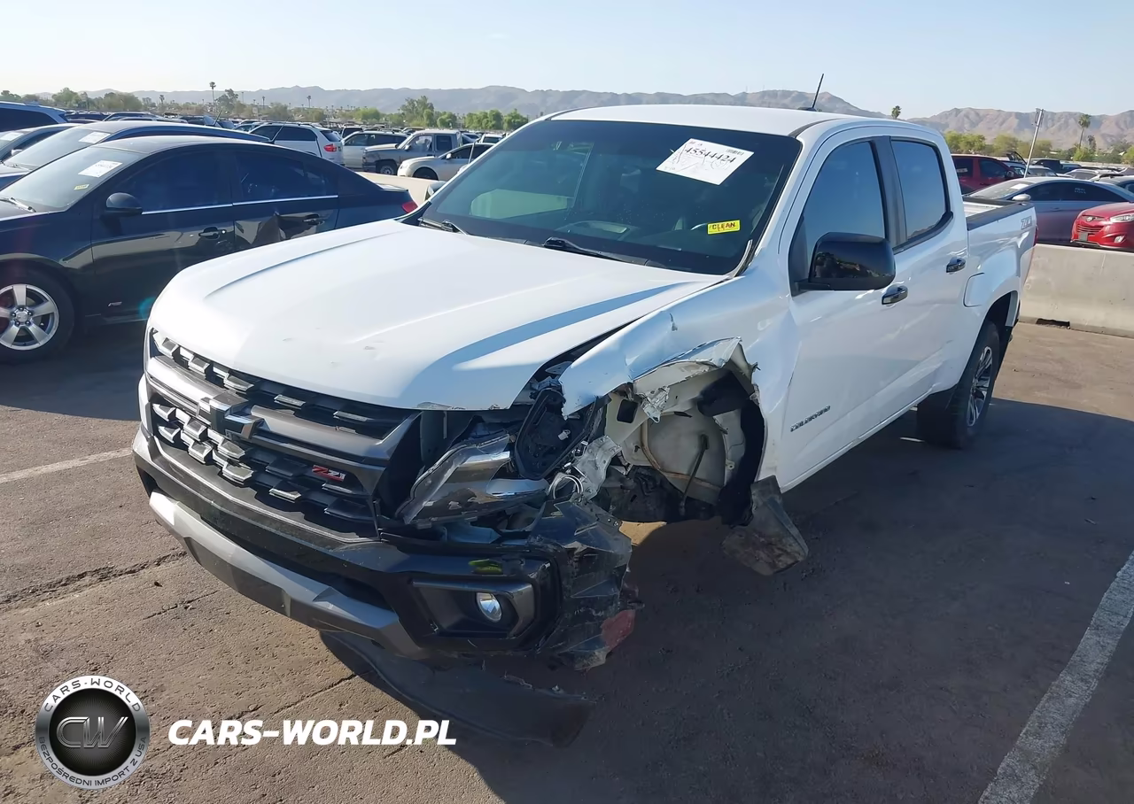 2021 Chevrolet Colorado 4Wd Short Box Z71 VIN:1GCGTDEN8M1232556 - 2