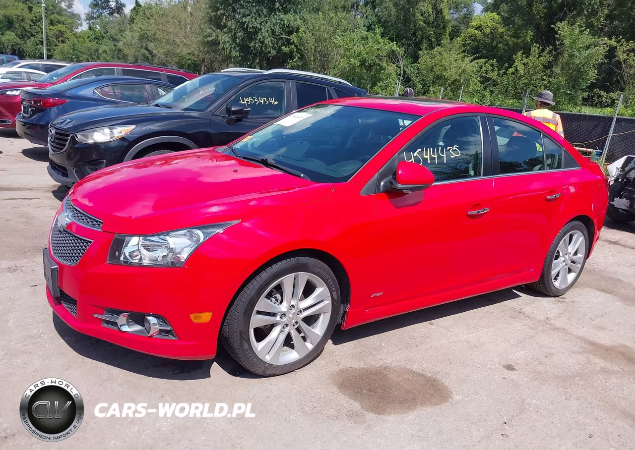 2014 Chevrolet Cruze Ltz VIN:1G1PG5SB3E7385891 - 2