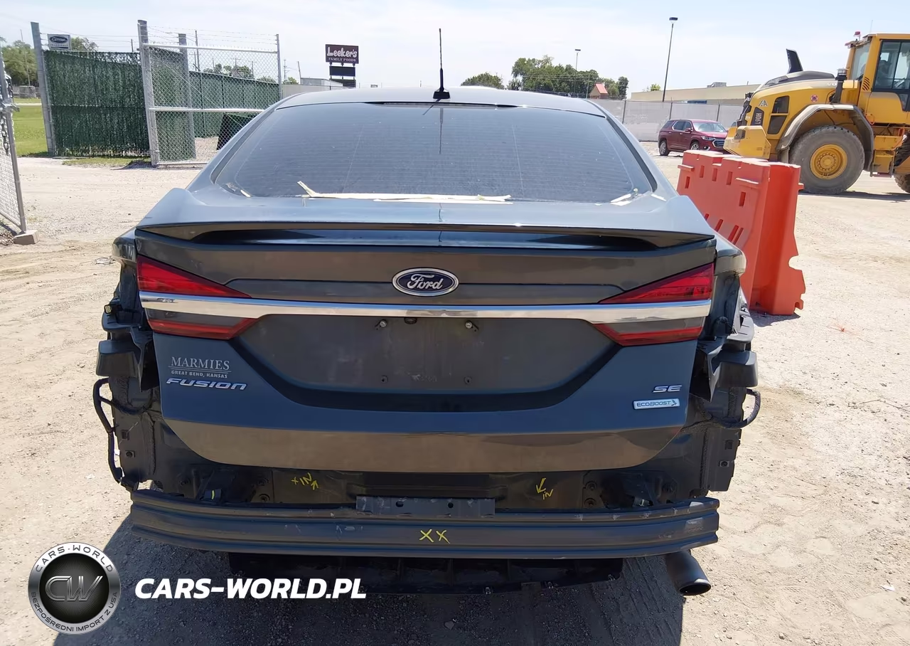 2018 Ford Fusion Se VIN:3FA6P0HD1JR268026 - 17