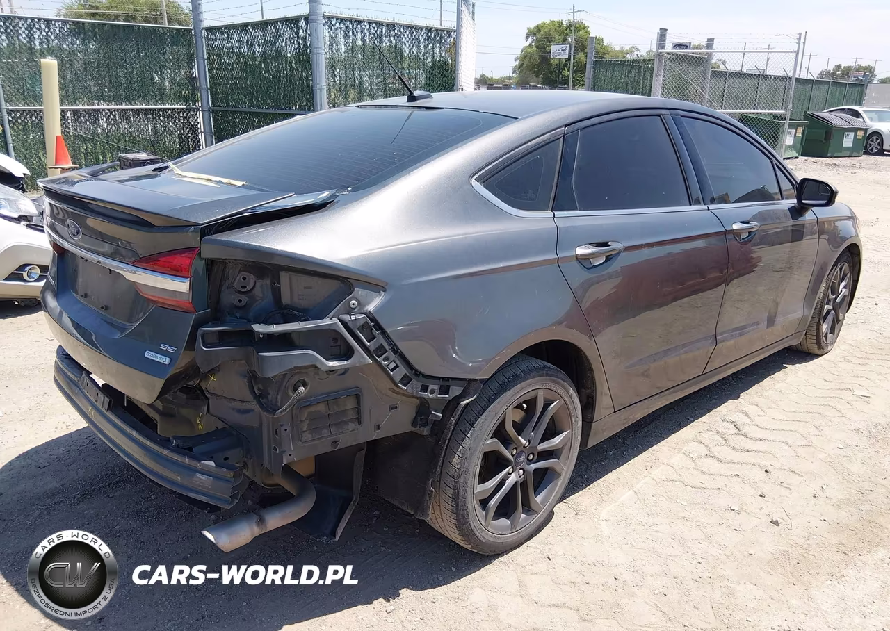 2018 Ford Fusion Se VIN:3FA6P0HD1JR268026 - 4