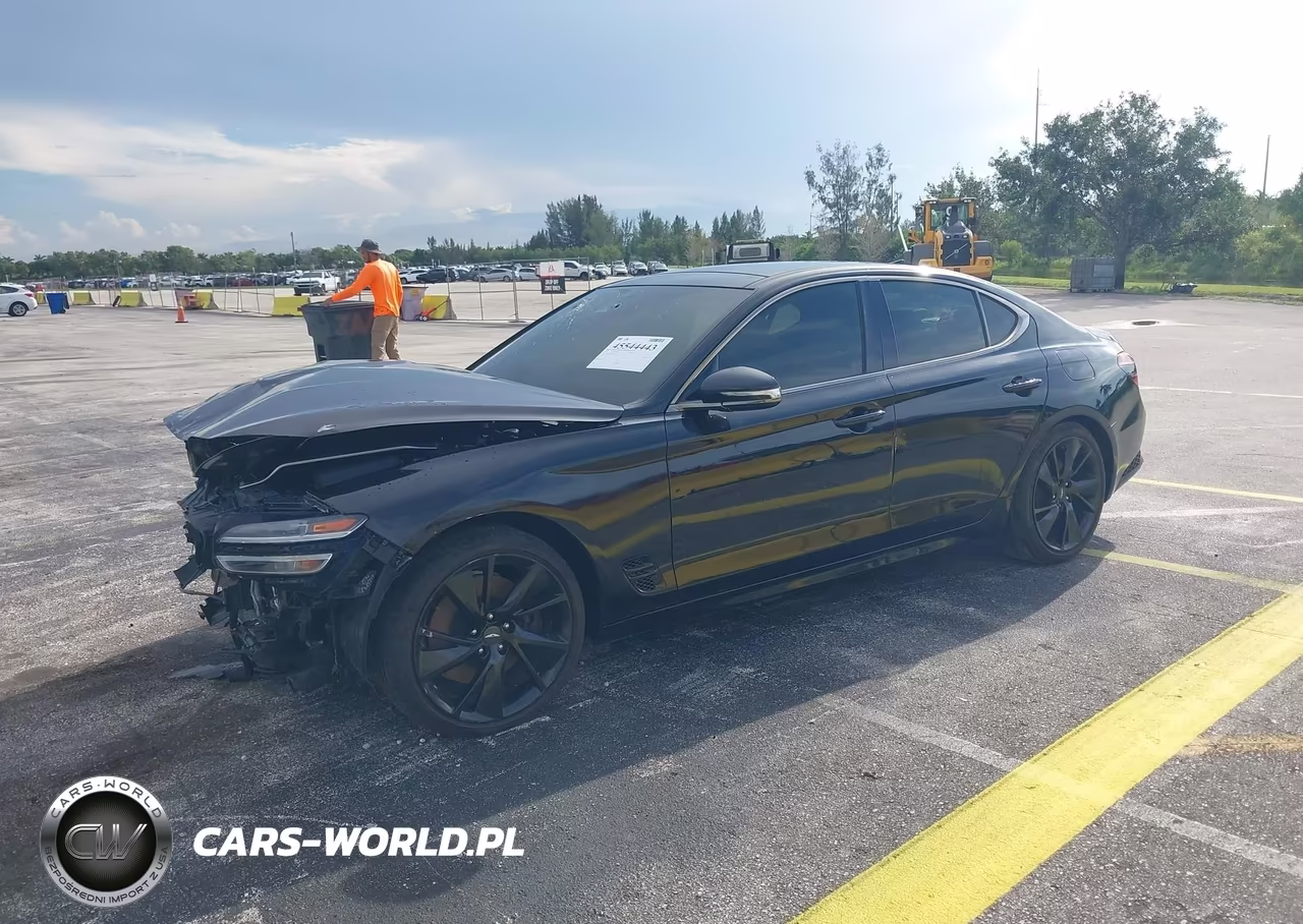 2022 Genesis G70 3.3T Awd VIN:KMTG54TE5NU081657 - 2