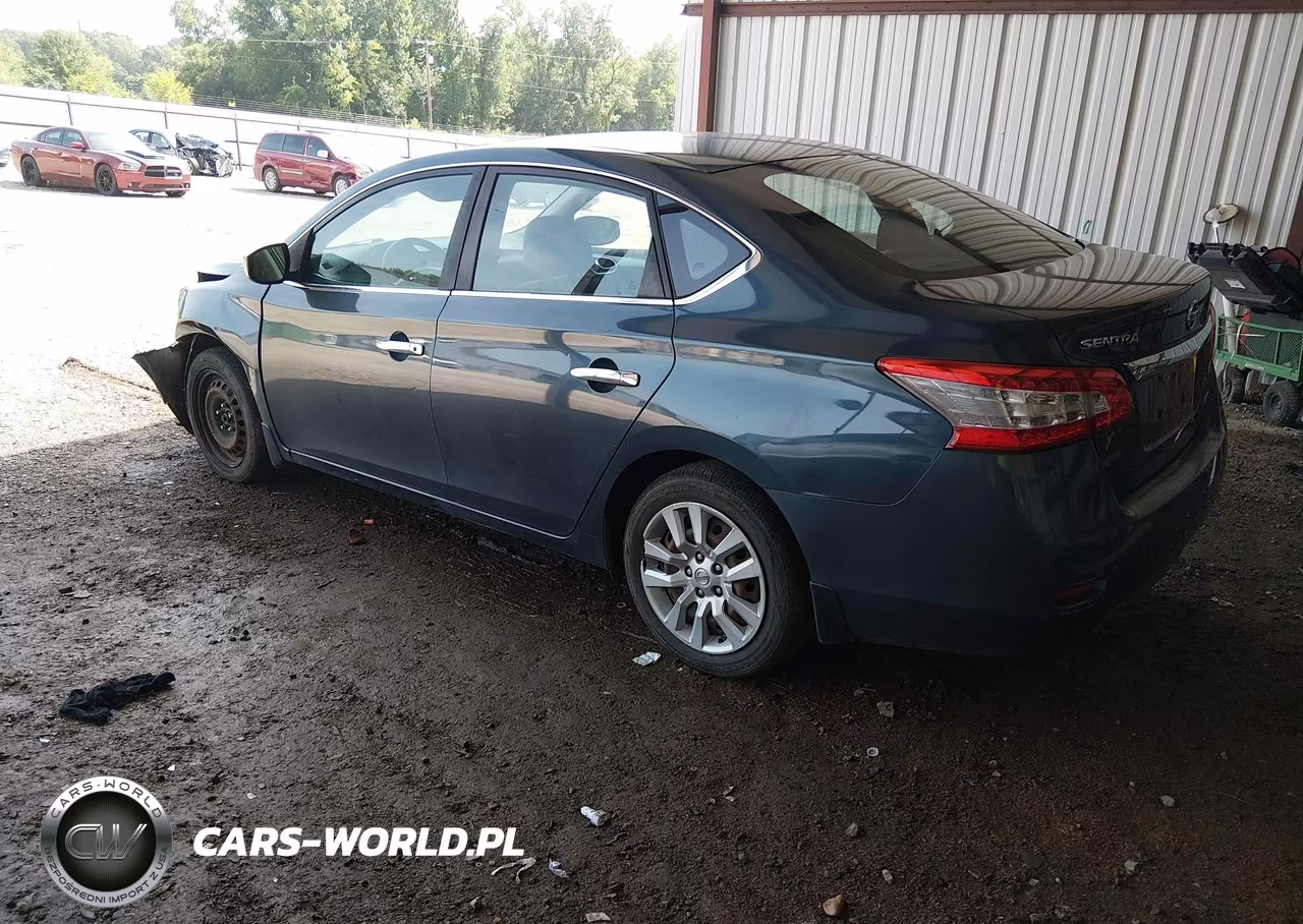 2013 Nissan Sentra Sv VIN:3N1AB7AP2DL715232 - 3