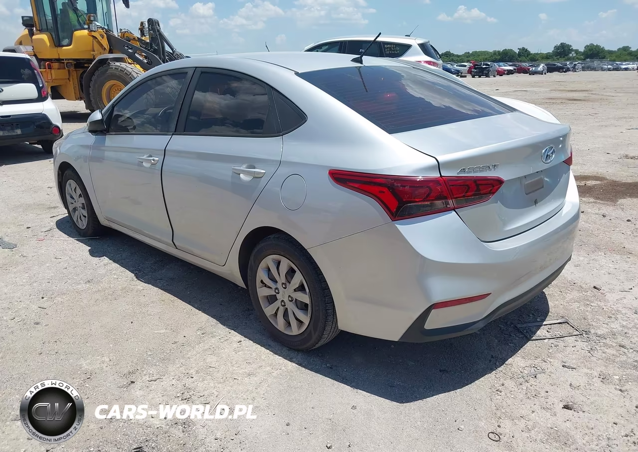 2019 Hyundai Accent Se VIN:3KPC24A3XKE050275 - 3
