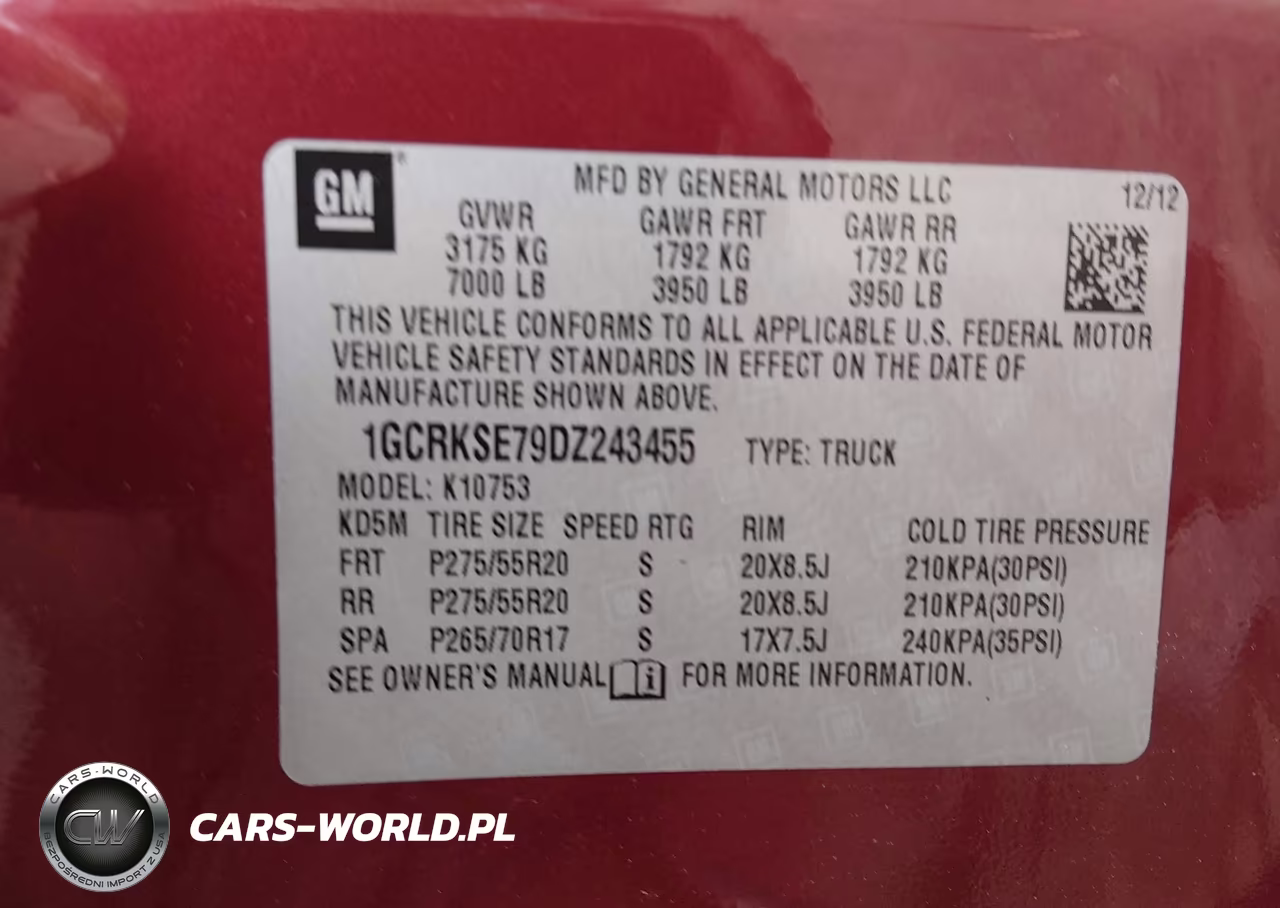 2013 Chevrolet Silverado 1500 Lt VIN:1GCRKSE79DZ243455 - 9