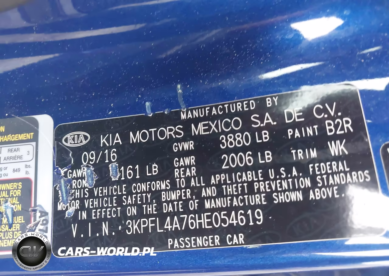 2017 Kia Forte S VIN:3KPFL4A76HE054619 - 9