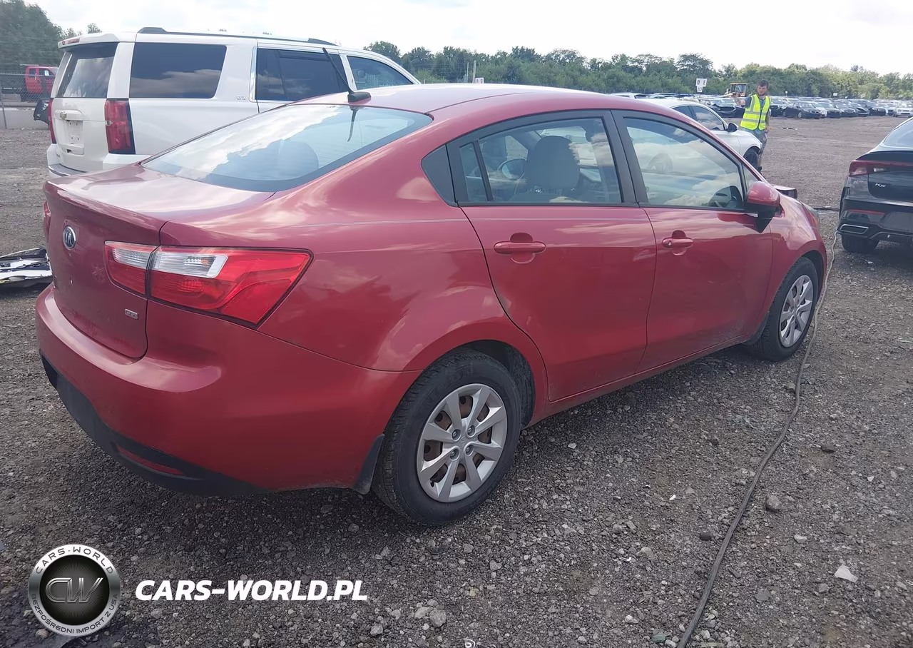 2015 Kia Rio Lx VIN:KNADM4A30F6424450 - 4