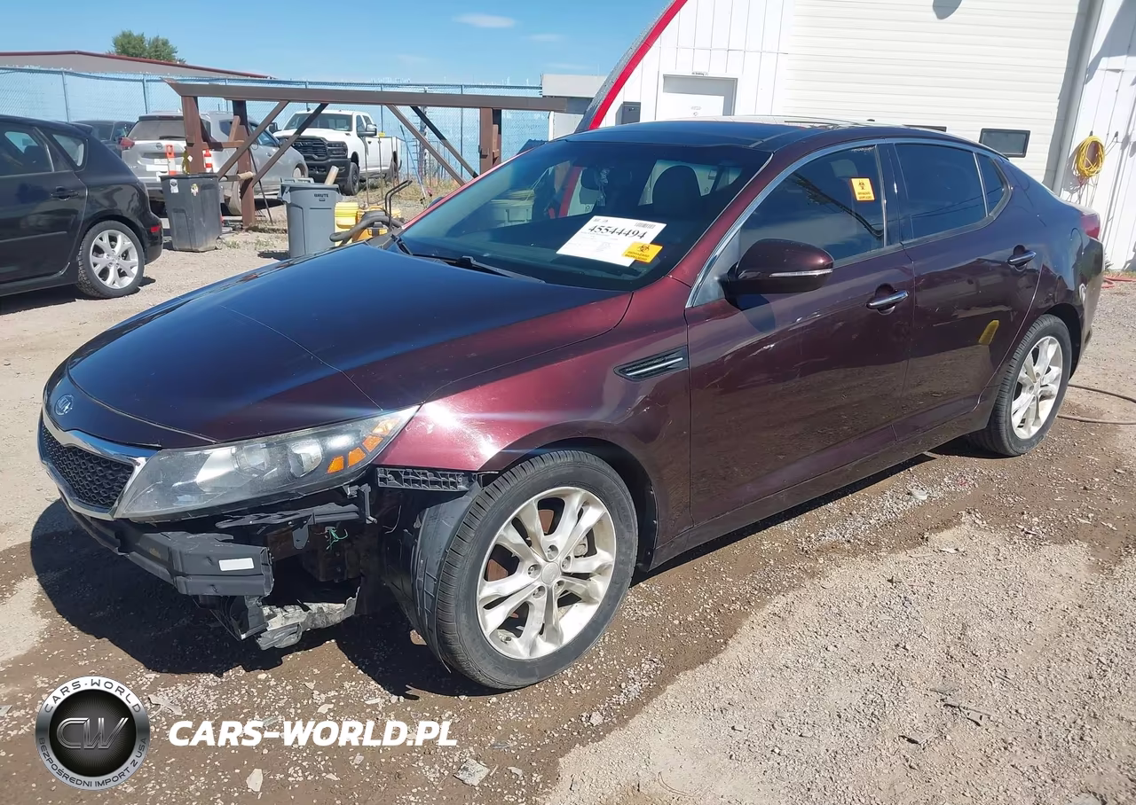 2012 Kia Optima Ex VIN:5XXGN4A7XCG066206 - 2
