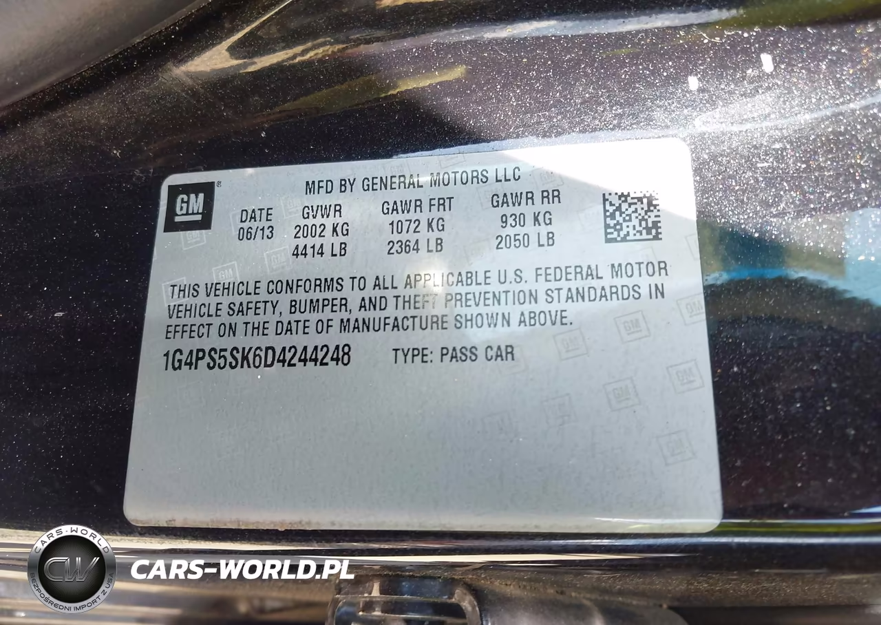 2013 Buick Verano Leather Group VIN:1G4PS5SK6D4244248 - 9
