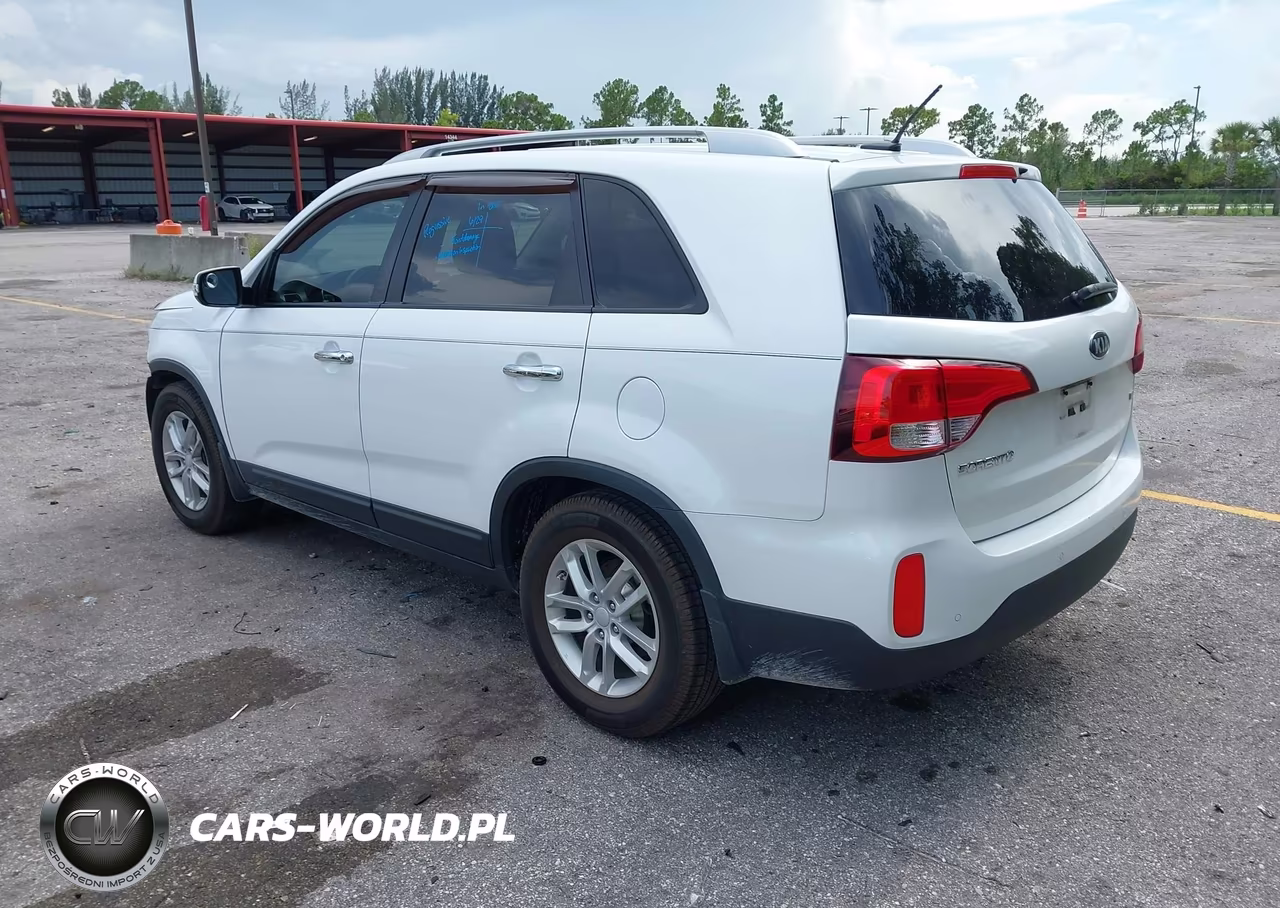2014 Kia Sorento Lx VIN:5XYKT3A6XEG439728 - 3