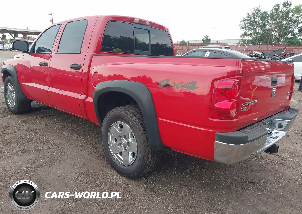 2006 Dodge Dakota Slt VIN:1D7HW48N56S669165 - 3