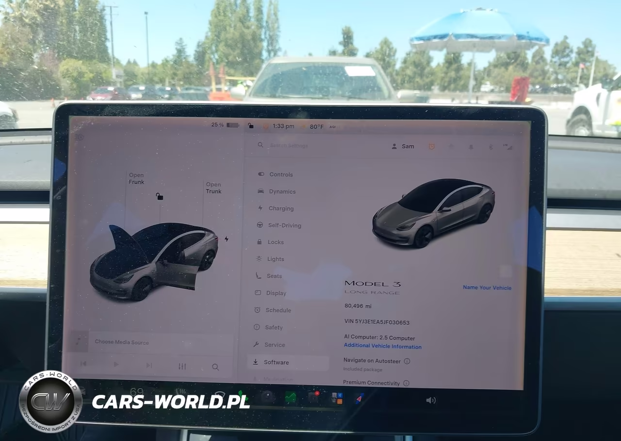 2018 Tesla Model 3 VIN:5YJ3E1EA5JF030653 - 7