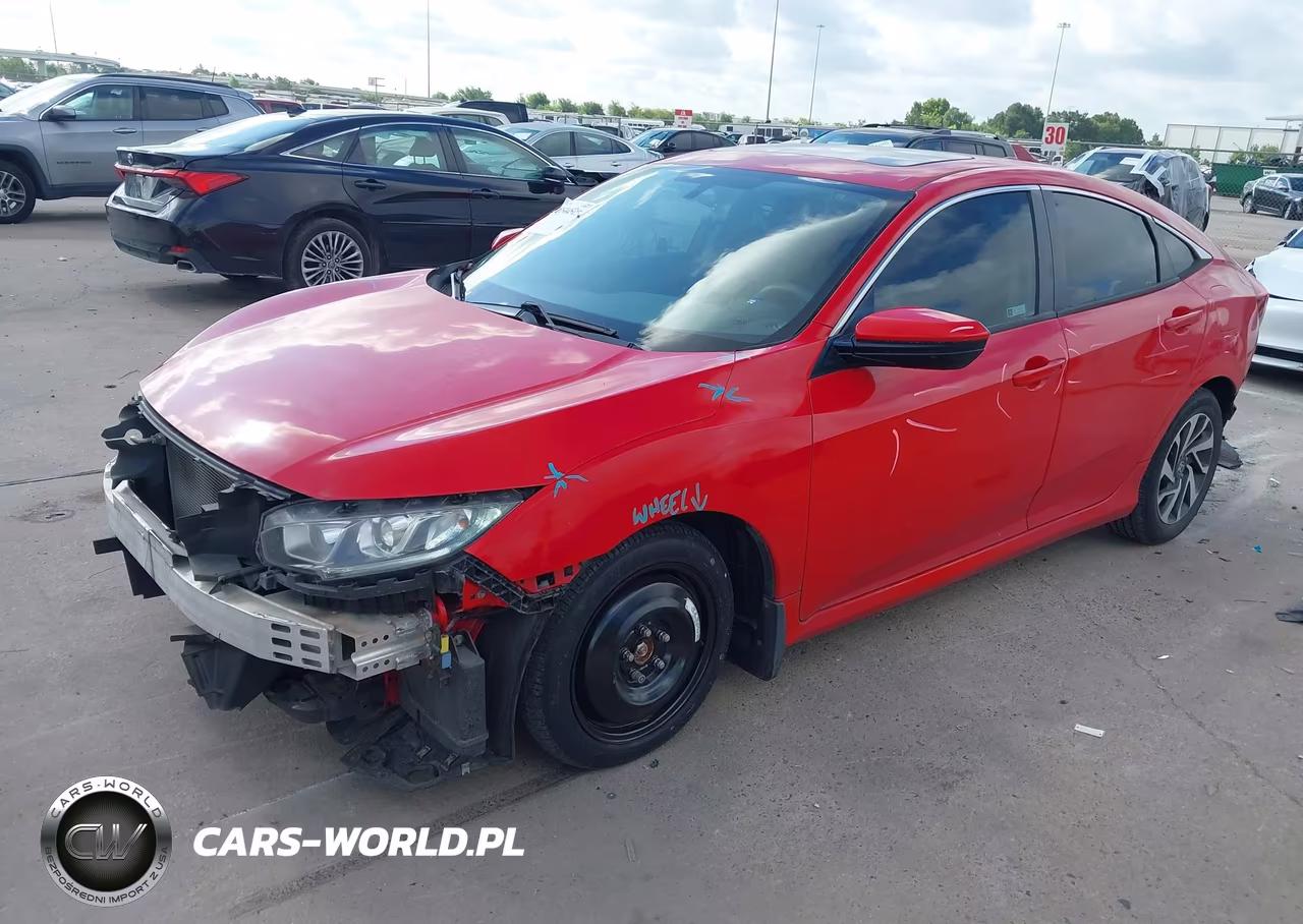 2018 Honda Civic Ex VIN:2HGFC2F75JH570124 - 2