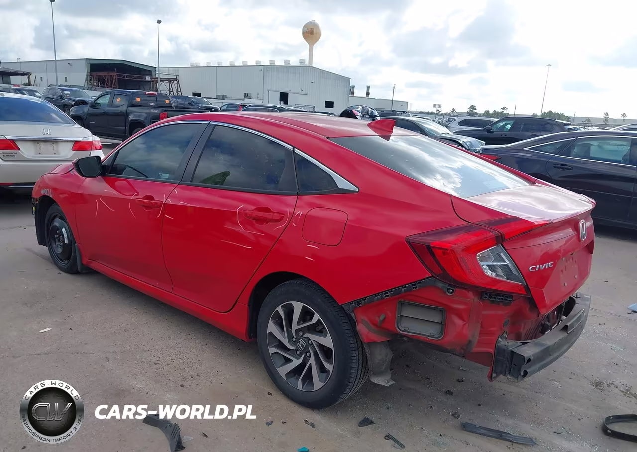 2018 Honda Civic Ex VIN:2HGFC2F75JH570124 - 3