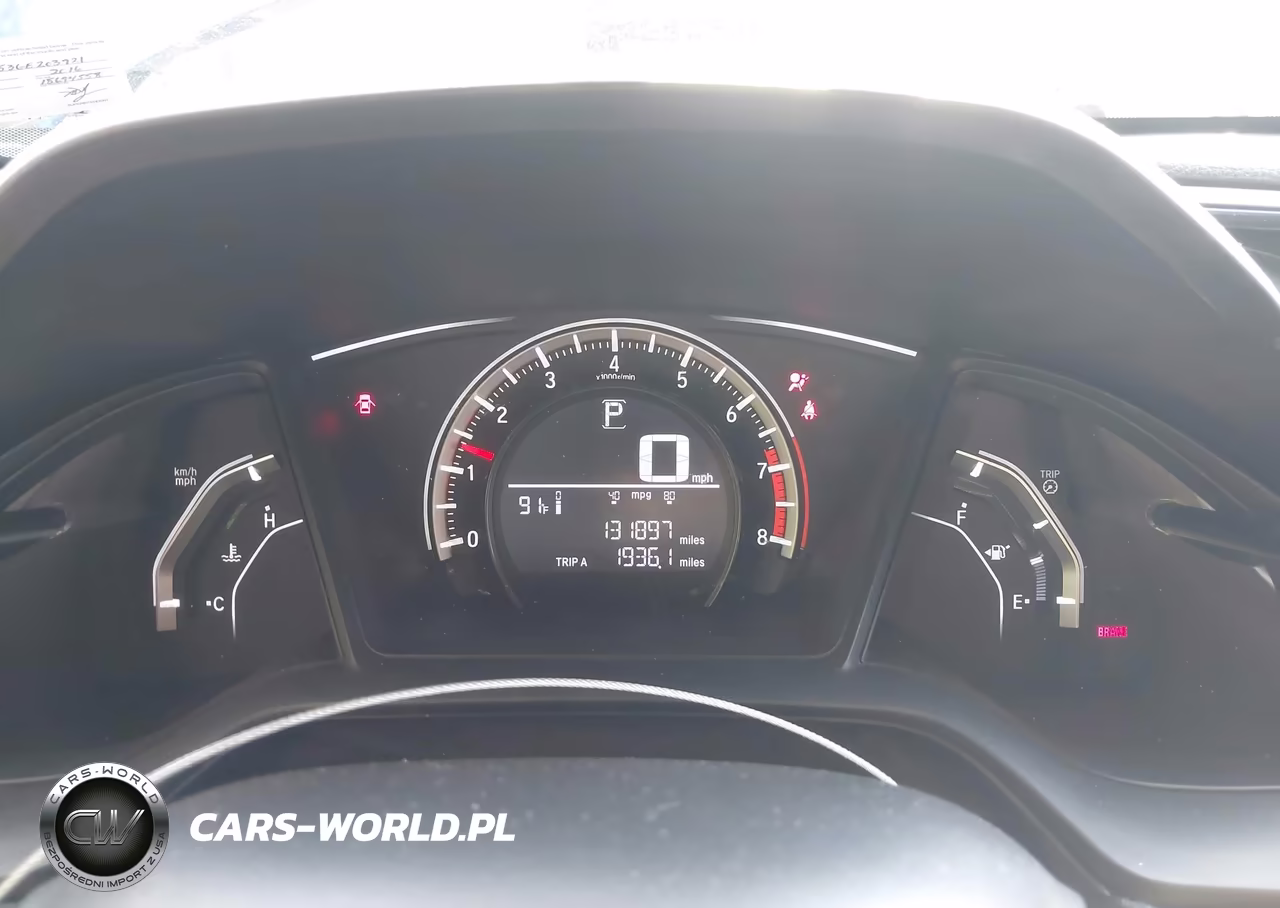 2016 Honda Civic Lx VIN:19XFC2F53GE203921 - 7