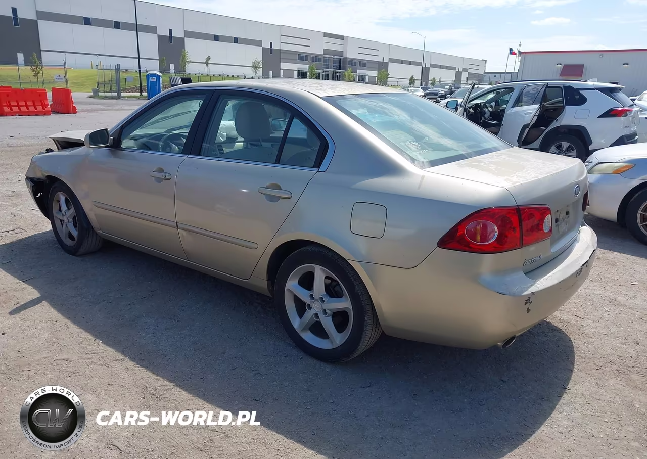 2007 Kia Optima Lx V6 VIN:KNAGE124475102370 - 3