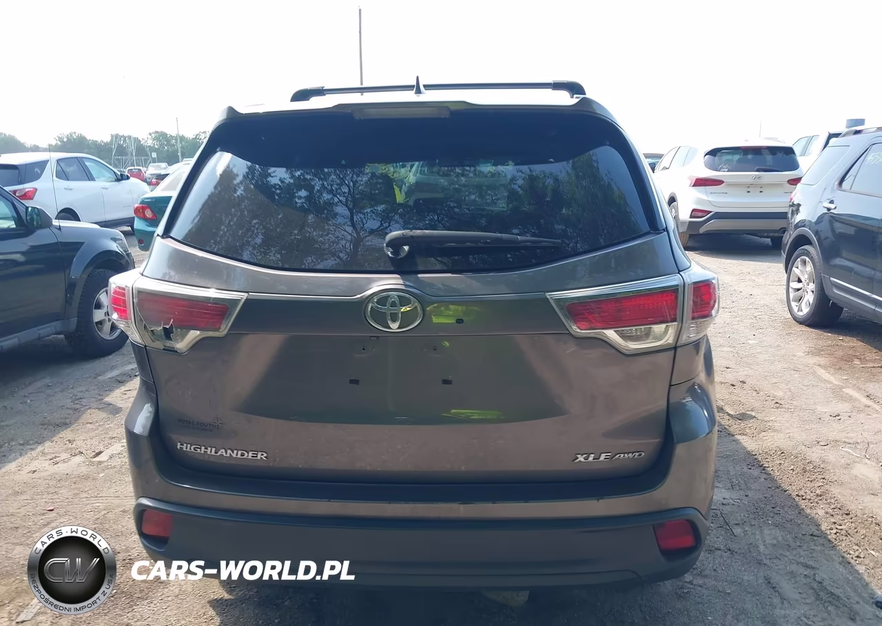 2014 Toyota Highlander Xle V6 VIN:5TDJKRFH4ES033944 - 16