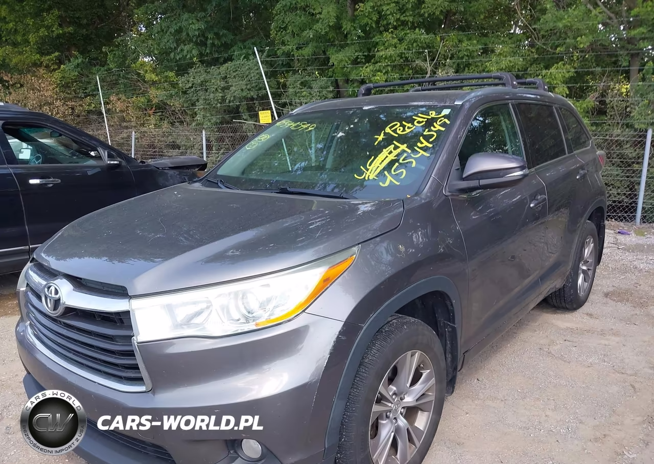 2014 Toyota Highlander Xle V6 VIN:5TDJKRFH4ES033944 - 6