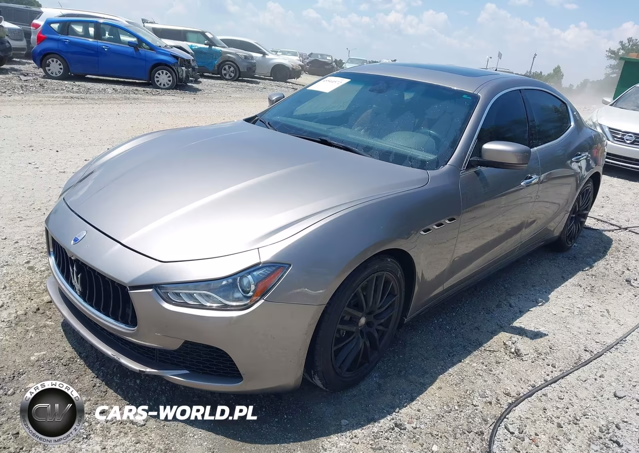 2015 Maserati Ghibli VIN:ZAM57XSA8F1162196 - 2