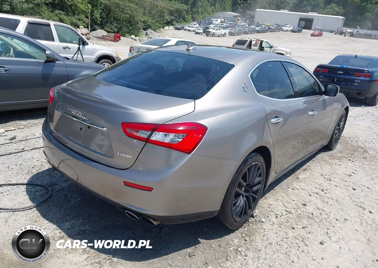 2015 Maserati Ghibli VIN:ZAM57XSA8F1162196 - 4