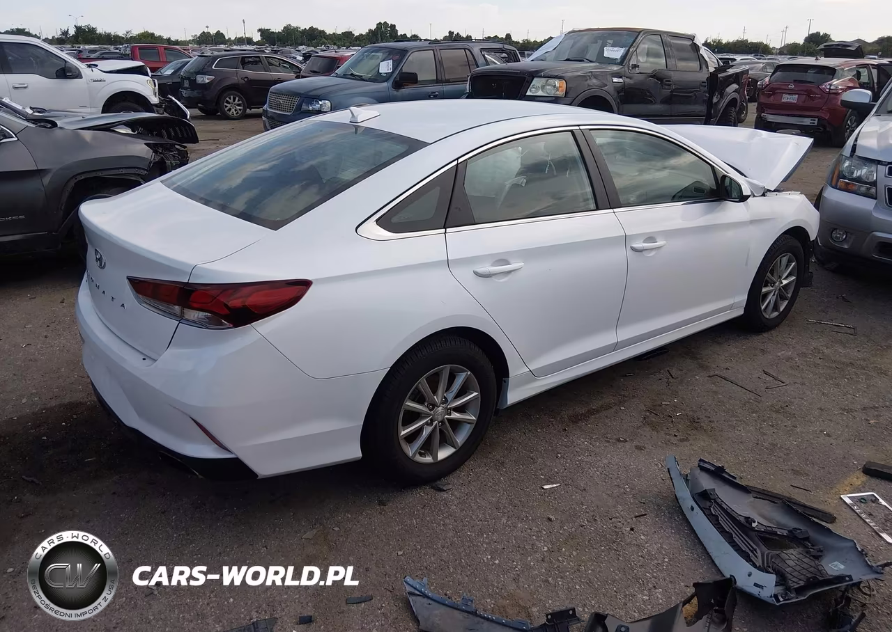 2019 Hyundai Sonata Se VIN:5NPE24AF9KH739139 - 4