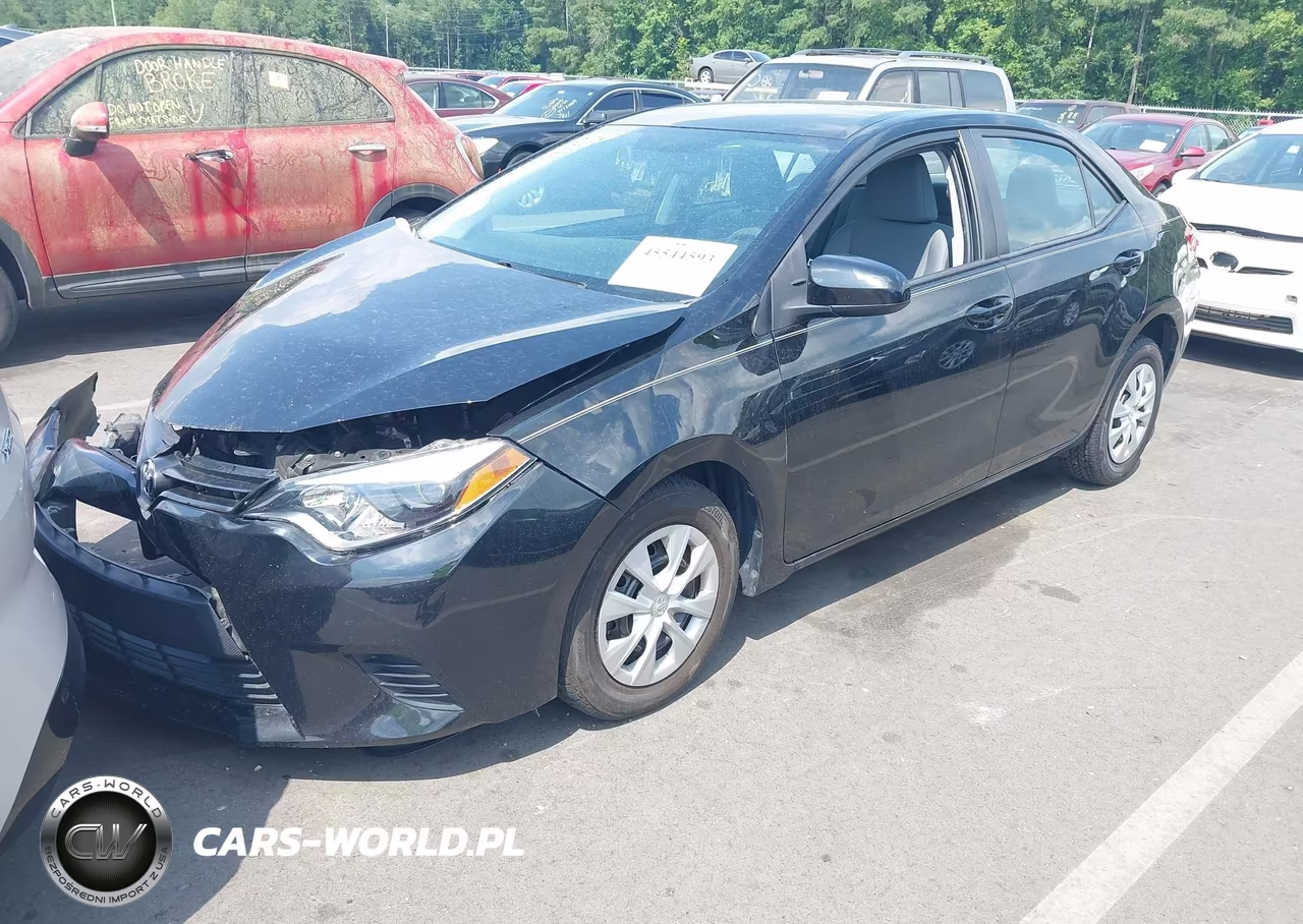 2015 Toyota Corolla L VIN:2T1BURHEXFC336092 - 2
