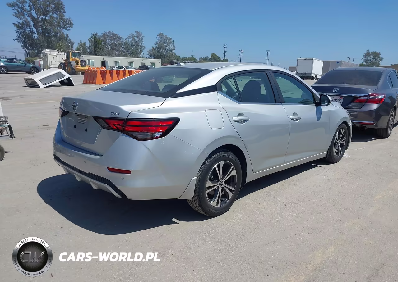 2020 Nissan Sentra Sv Xtronic Cvt VIN:3N1AB8CV1LY229465 - 4