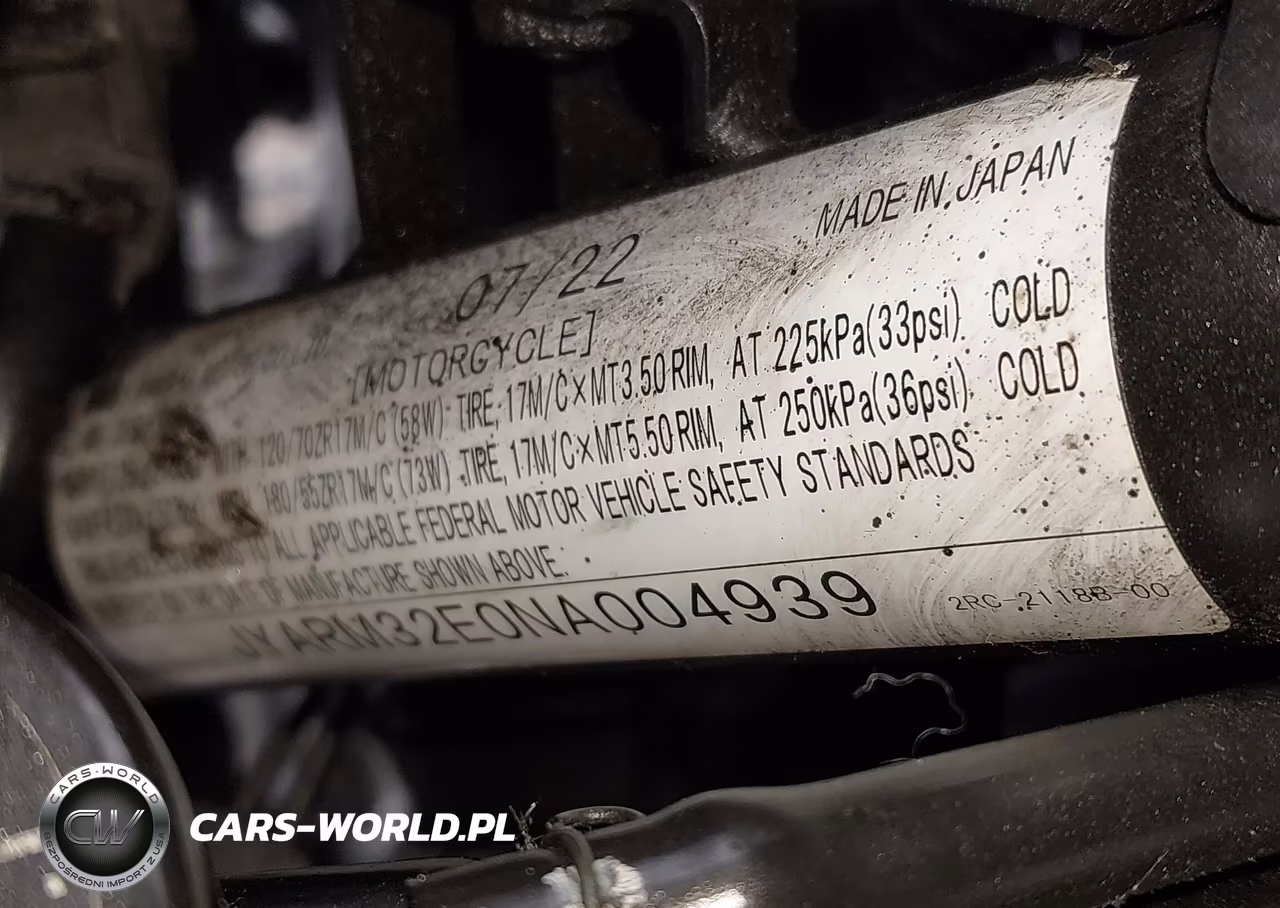 2022 Yamaha Mt07 VIN:JYARM32E0NA004939 - 10