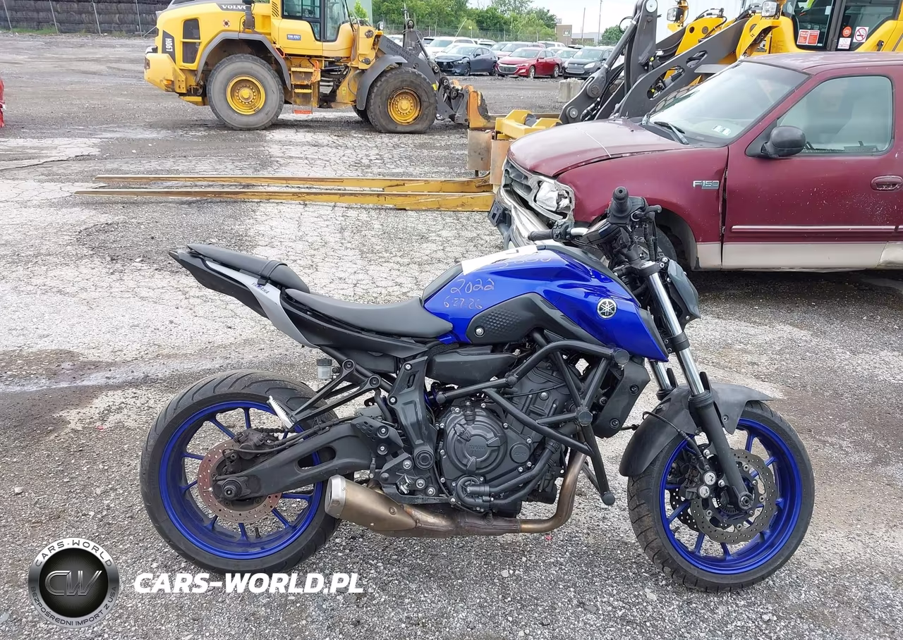 2022 Yamaha Mt07 VIN:JYARM32E0NA004939 - 12
