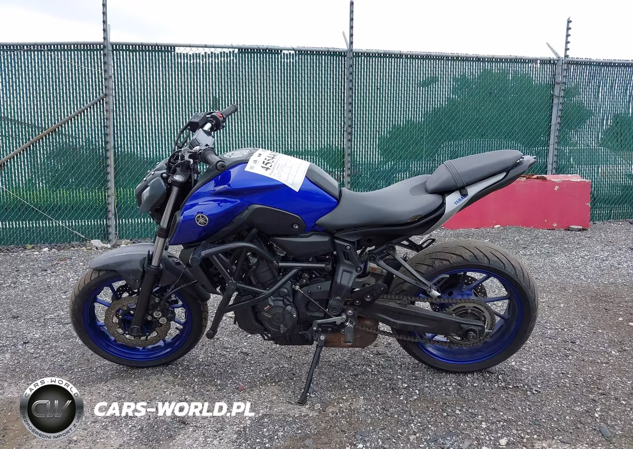 2022 Yamaha Mt07 VIN:JYARM32E0NA004939 - 13