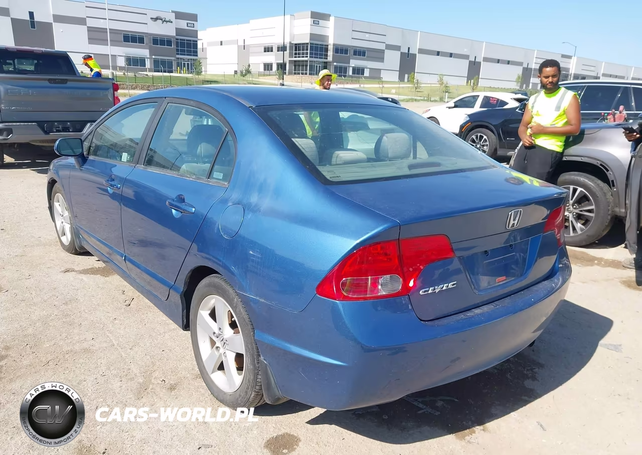2008 Honda Civic Ex VIN:1HGFA16818L037595 - 3