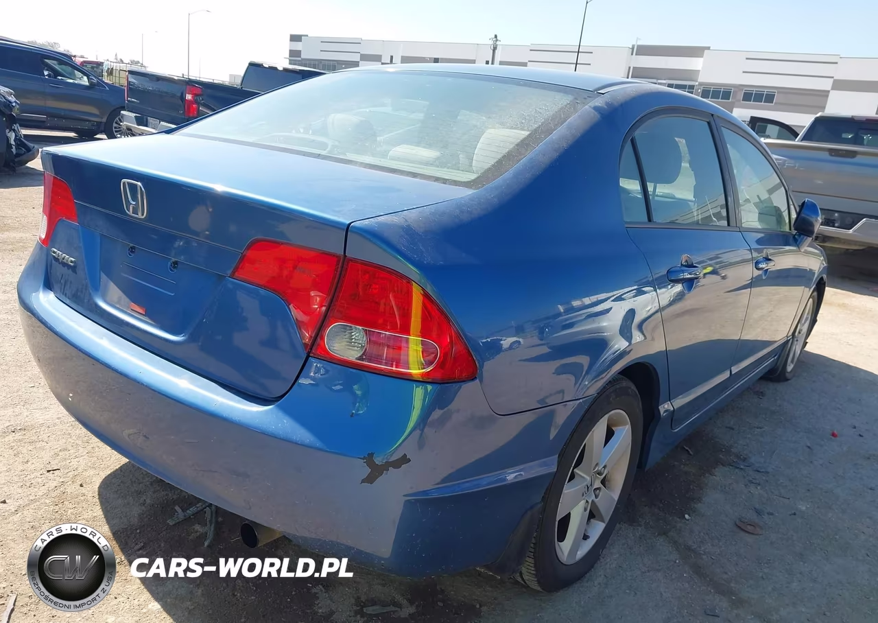 2008 Honda Civic Ex VIN:1HGFA16818L037595 - 6