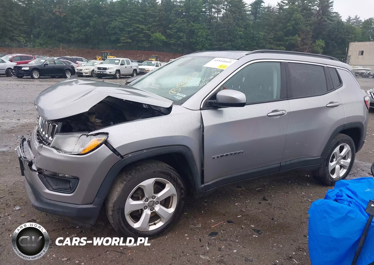 2018 Jeep Compass Latitude 4X4 VIN:3C4NJDBB8JT113420 - 2