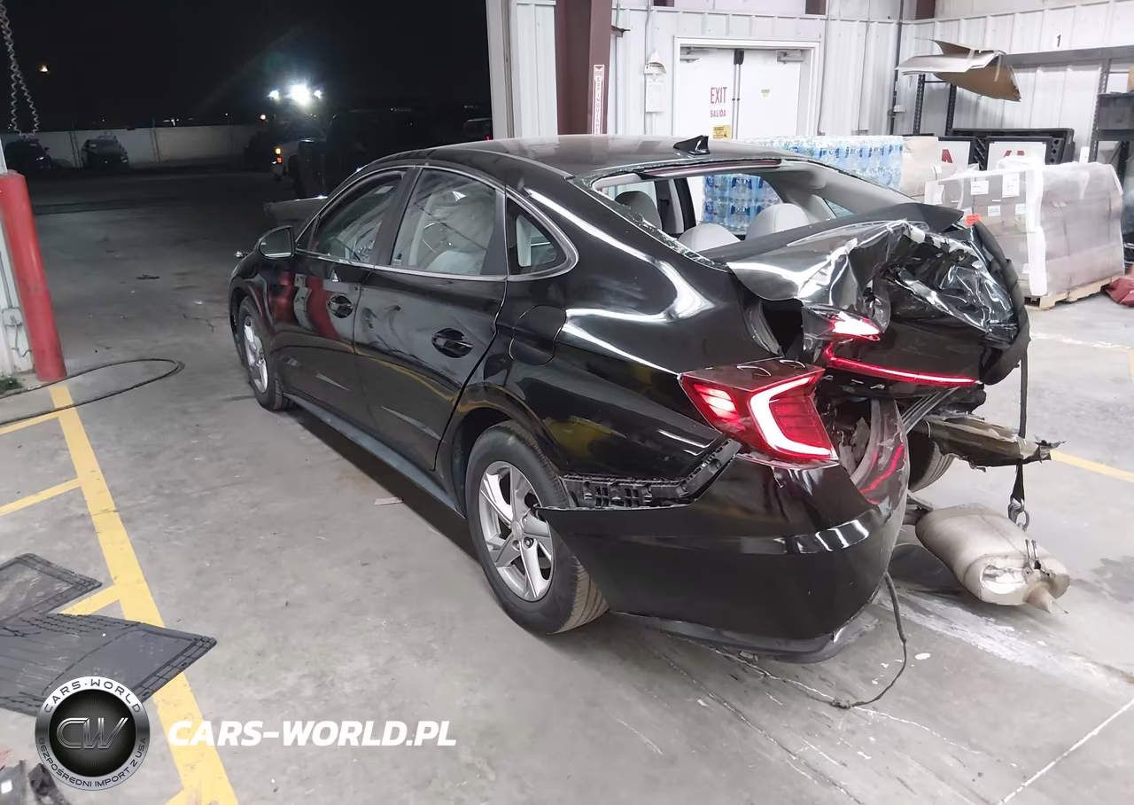 2021 Hyundai Sonata Se VIN:5NPEG4JAXMH068752 - 3