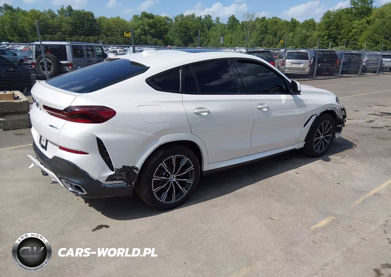 2021 BMW X6 xDrive40I VIN:5UXCY6C03M9E61989 - 4
