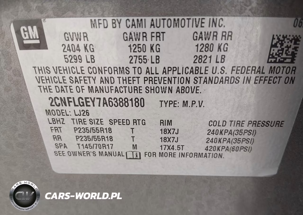 2010 Chevrolet Equinox Ltz VIN:2CNFLGEY7A6388180 - 9