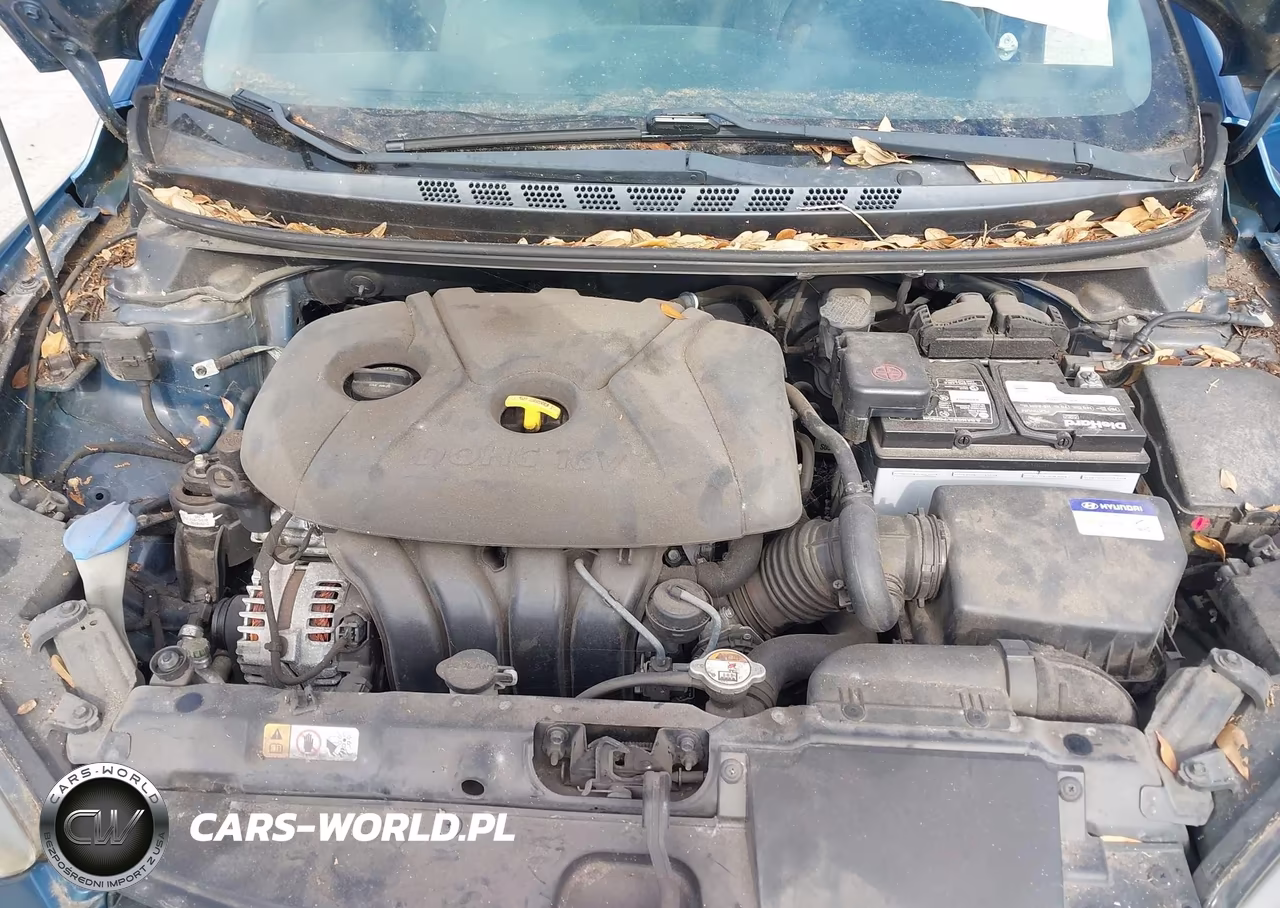 2014 Hyundai Elantra Se VIN:KMHDH4AE0EU201209 - 10