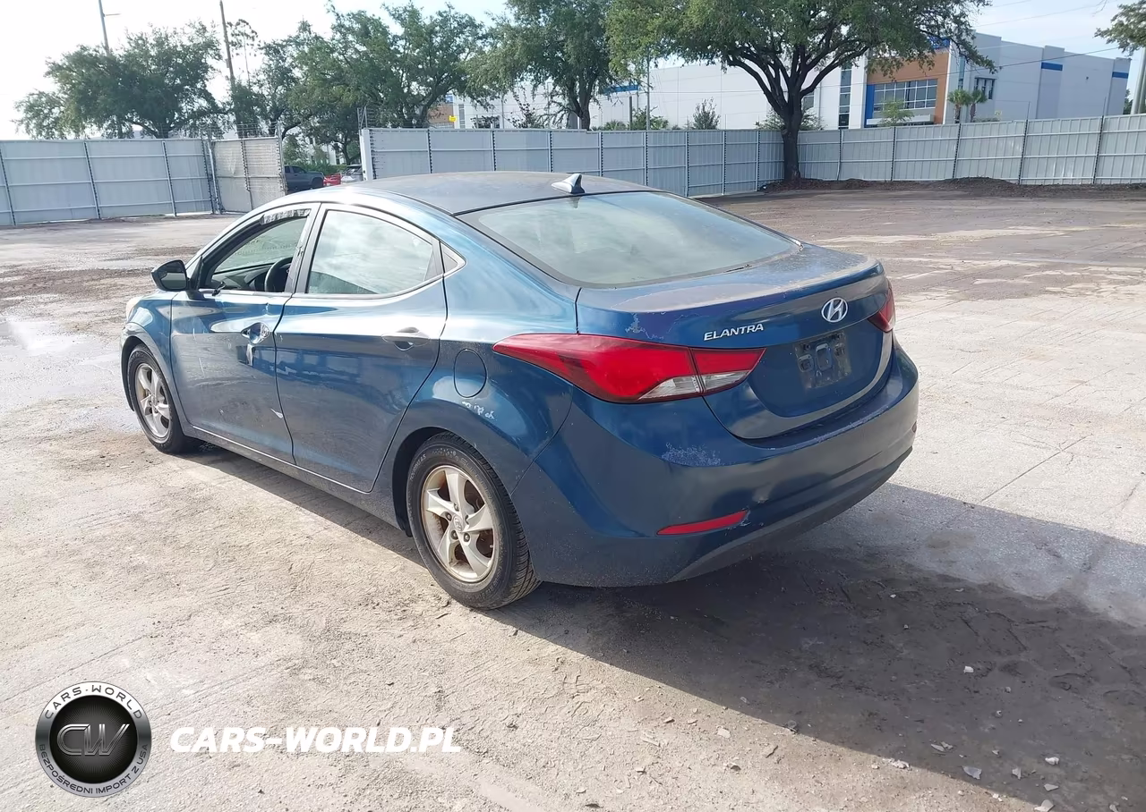 2014 Hyundai Elantra Se VIN:KMHDH4AE0EU201209 - 3