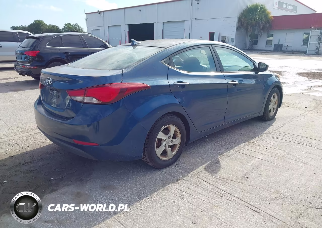 2014 Hyundai Elantra Se VIN:KMHDH4AE0EU201209 - 4