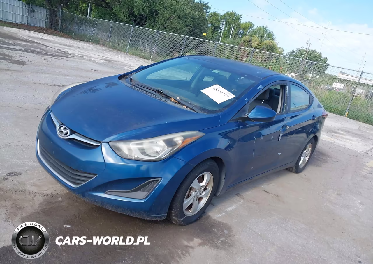 2014 Hyundai Elantra Se VIN:KMHDH4AE0EU201209 - 6