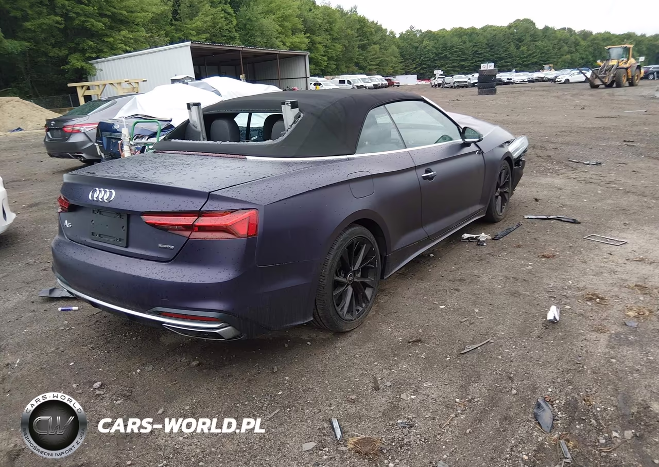 2022 Audi A5 Cabriolet Premium 45 Tfsi Quattro S Tronic VIN:WAU2AGF52NN007489 - 4