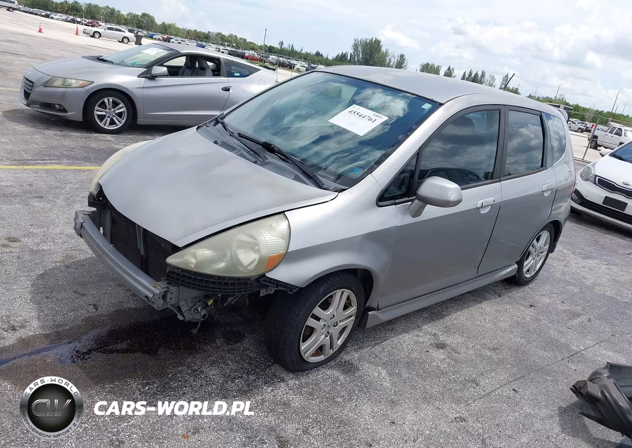 2007 Honda Fit Sport VIN:JHMGD38657S052864 - 2