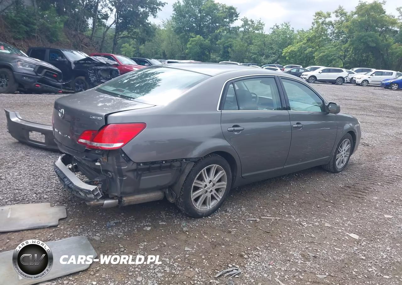 2007 Toyota Avalon Limited VIN:4T1BK36B97U233757 - 4