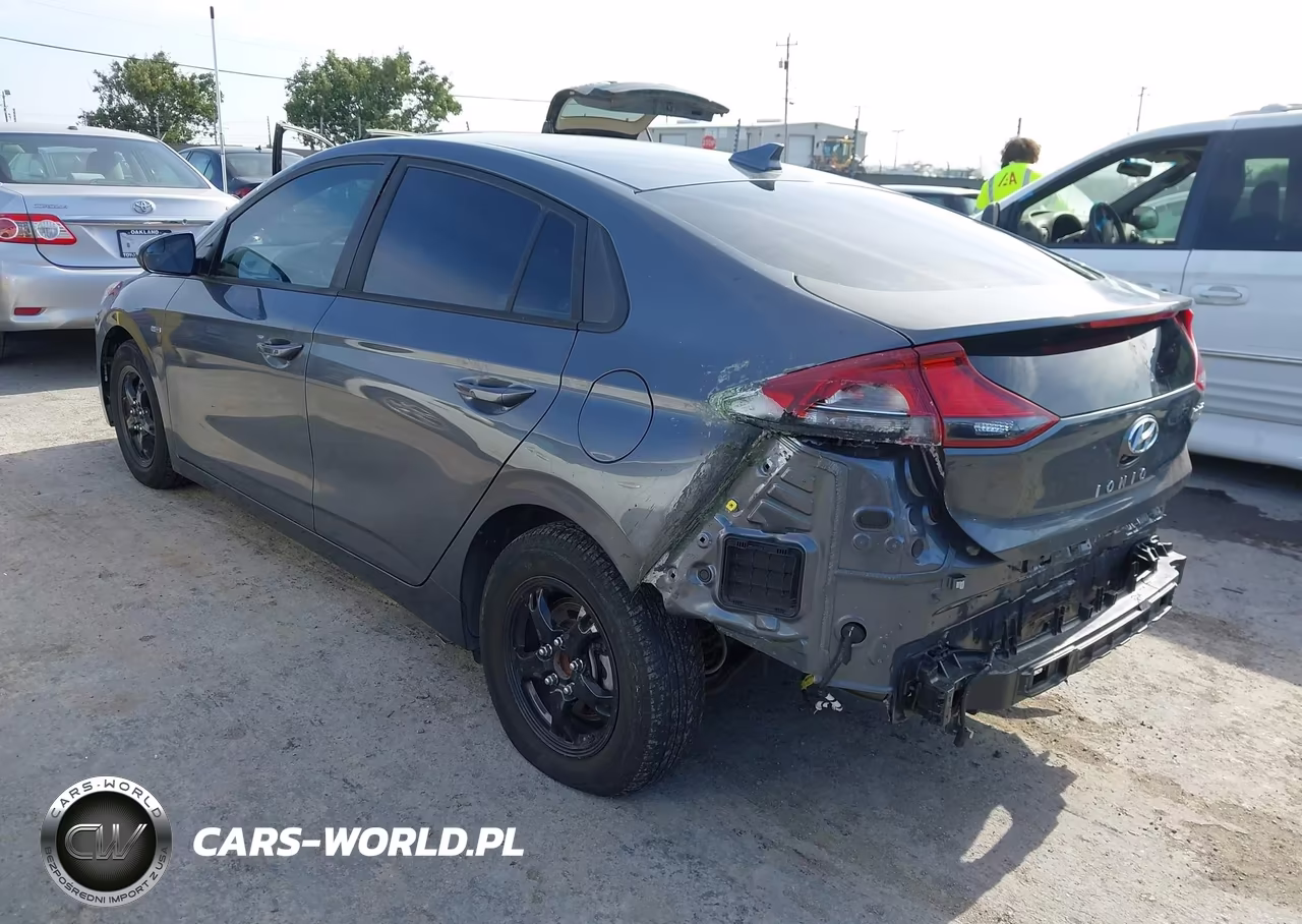 2019 Hyundai Ioniq Hybrid Blue VIN:KMHC65LC3KU162338 - 3